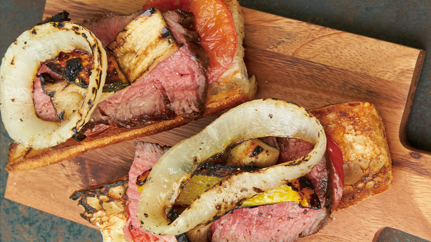 オープンサンド