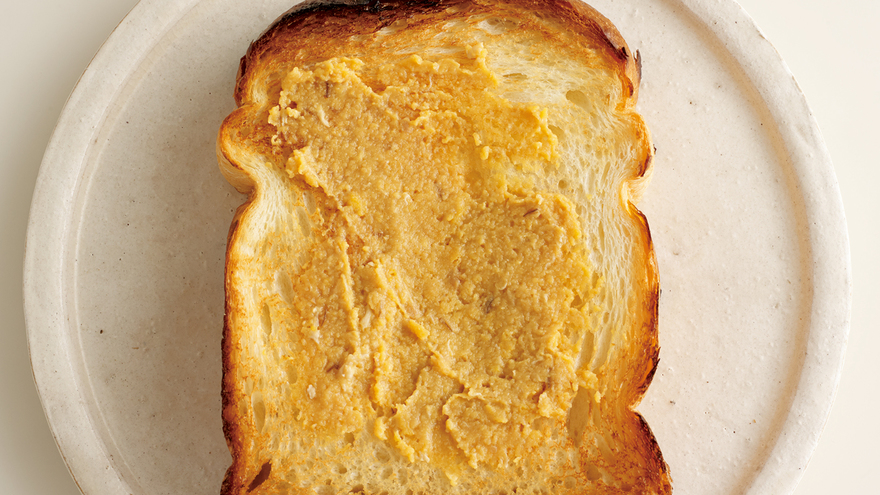 チーズ卵みそトースト