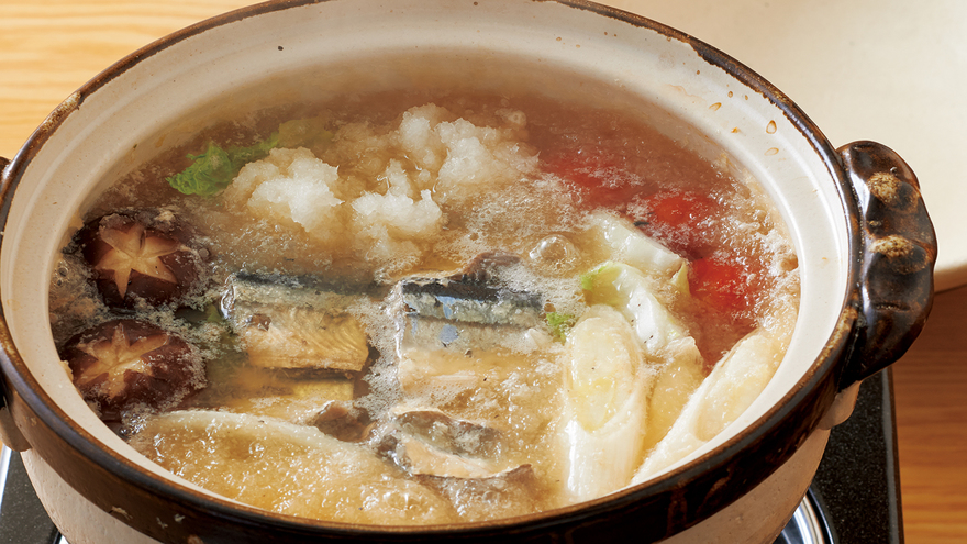 さんまのみぞれ鍋