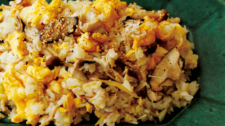 きのこチャーハン