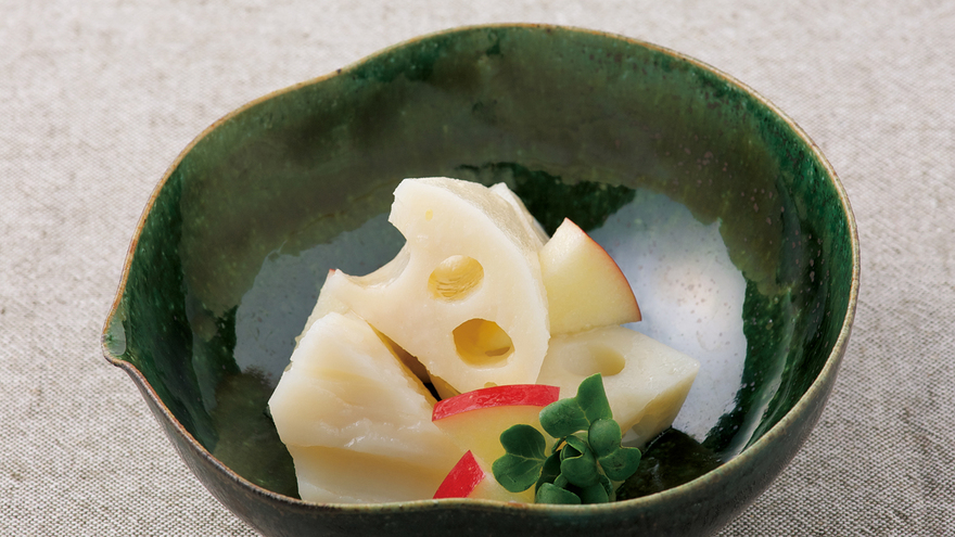 れんこんのマリネ