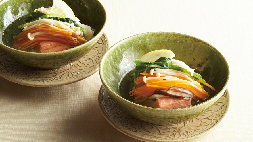 さけの野菜蒸し