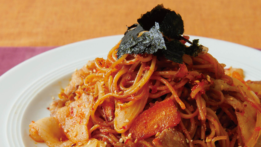 キムチヤンニョム焼きそば