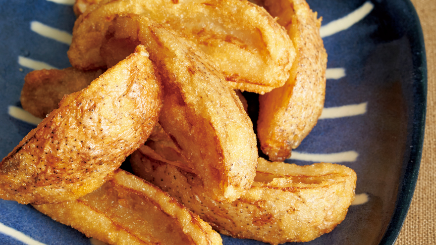 れんこんの竜田揚げ