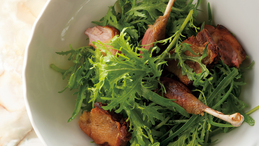 鴨もも肉のロティ