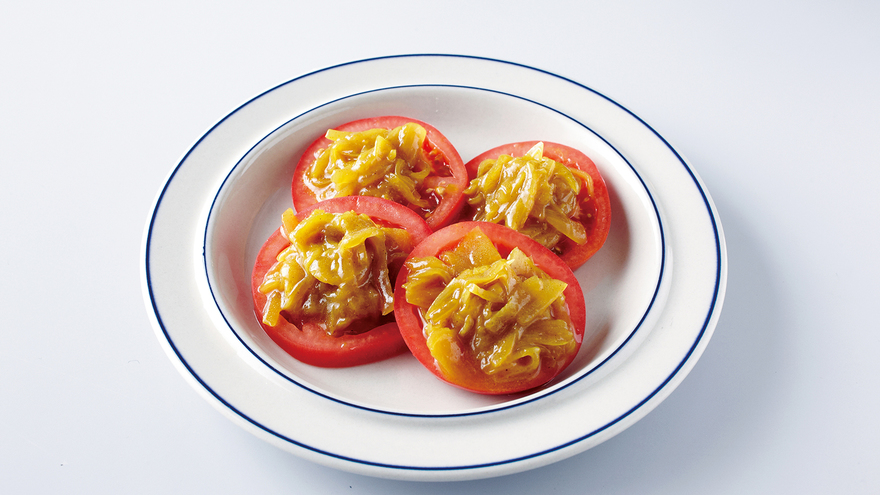 トマトのオニオンカレーソース