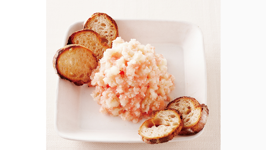 マッシュポテトの明太子サラダ