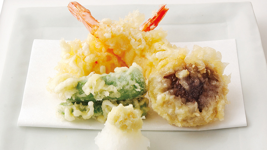 えびと野菜の天ぷら