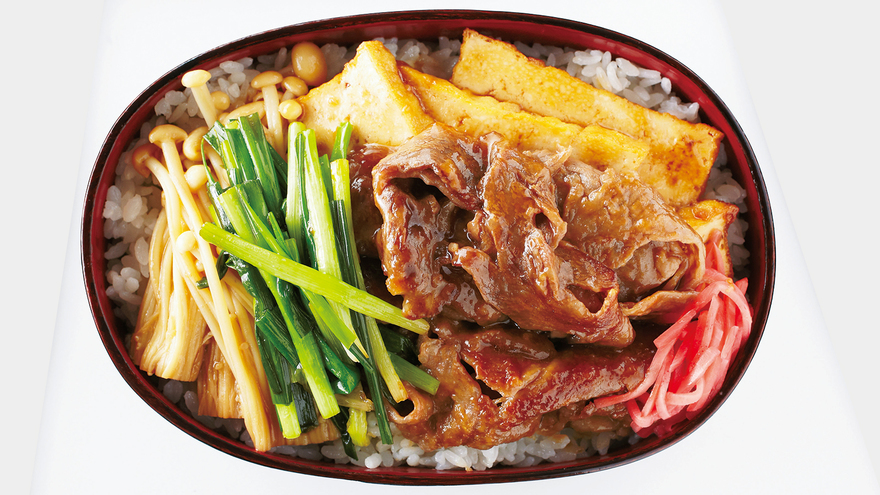 とろみすき焼き丼弁当 レシピ 小田 真規子さん みんなのきょうの料理 おいしいレシピや献立を探そう