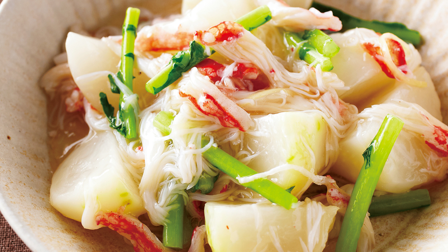 かぶとかにの中国風煮物