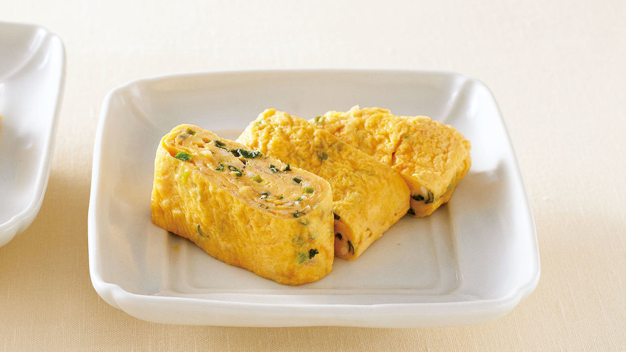 ねぎじゃこ卵焼き