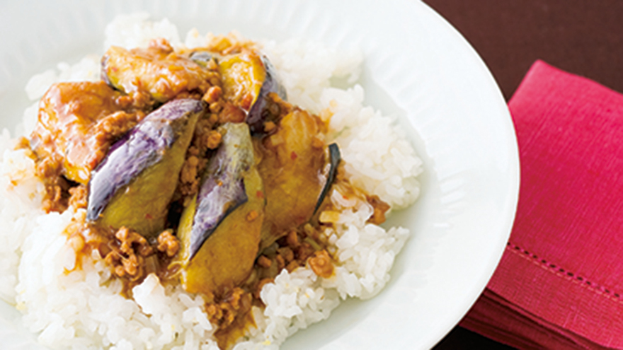 マーボーなす丼