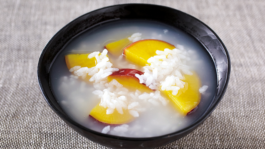 さつまいもがゆ