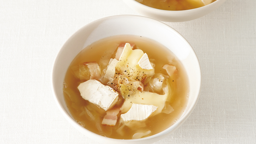 チーズとキャベツのスープ