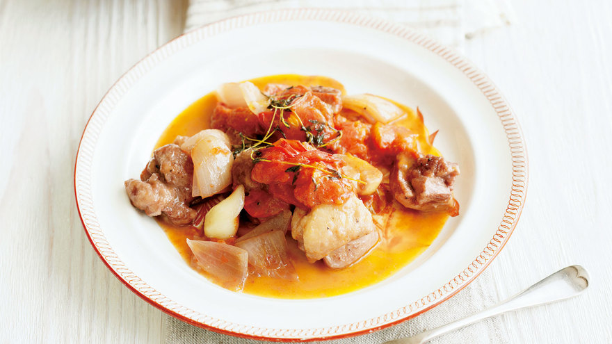 鶏肉のトマト煮