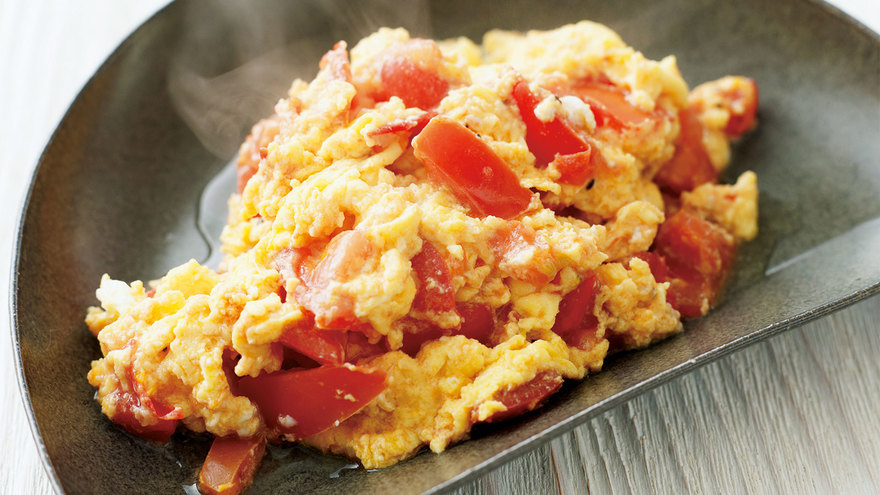 トマトと卵の炒め物