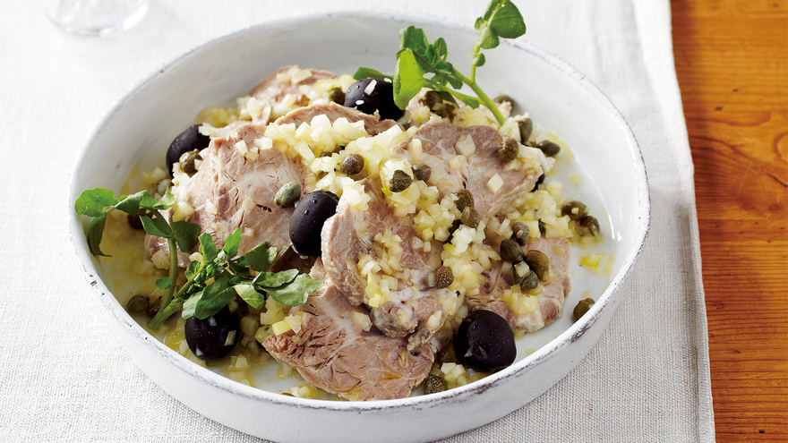 ゆで豚のマリネ