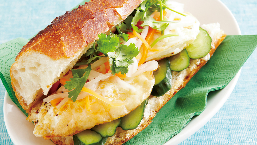 目玉焼きのバインミー