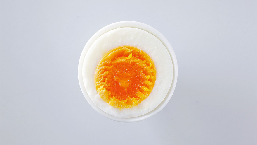 ゆで卵（8分ゆで）