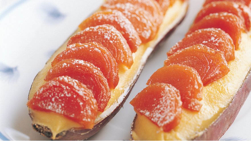 アプリコット入りスイートポテト