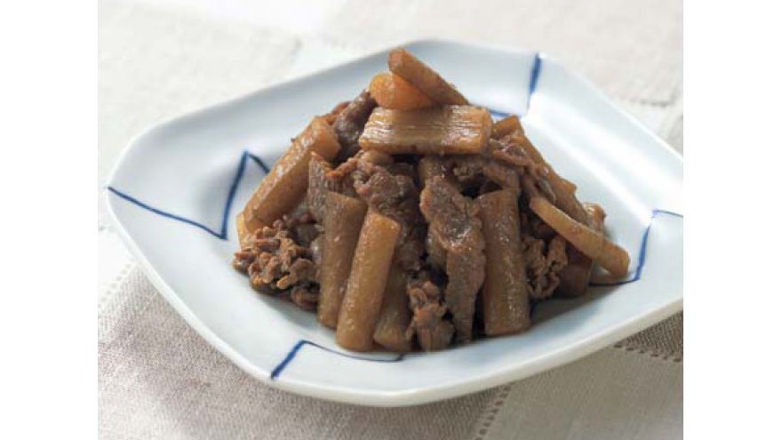 新ごぼうと牛肉のつくだ煮