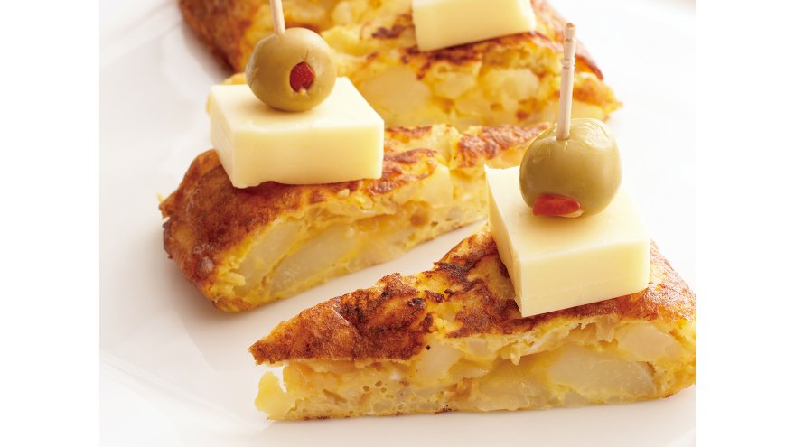 新じゃがのオムレツ