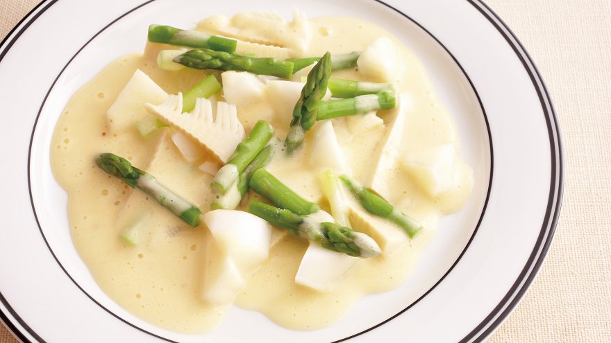 春野菜のサラダふわふわマヨネーズソース