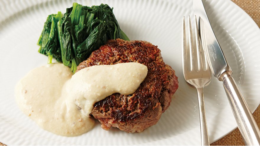 牛赤身の粗びきハンバーグ