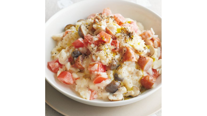 きのこリゾット