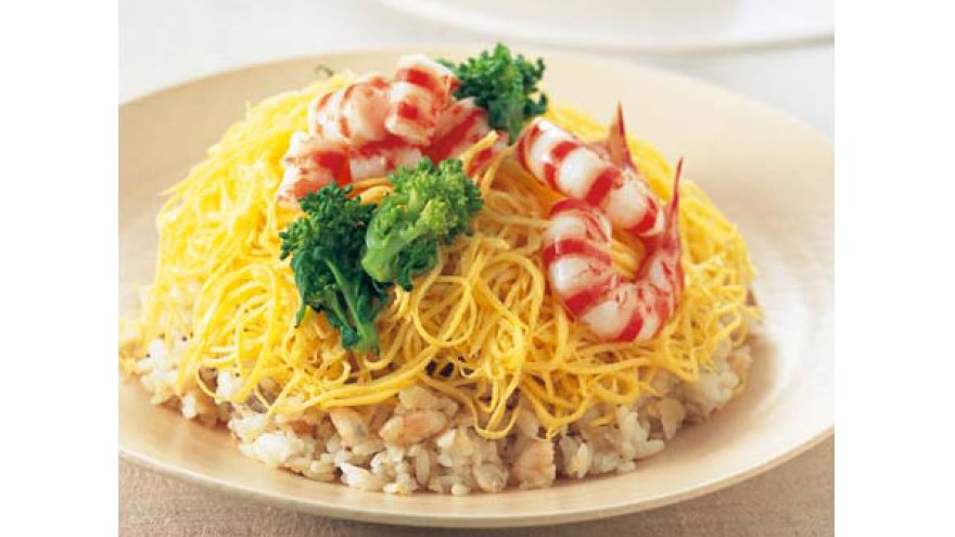 華やかえびちらし