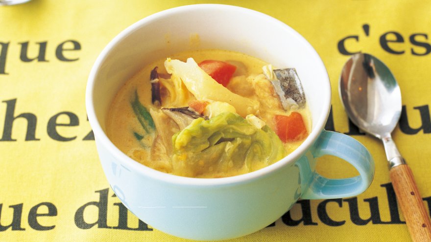 カレークリームスープ