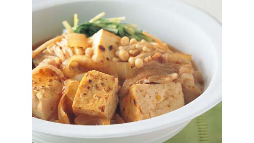 肉豆腐 コチュジャン風味