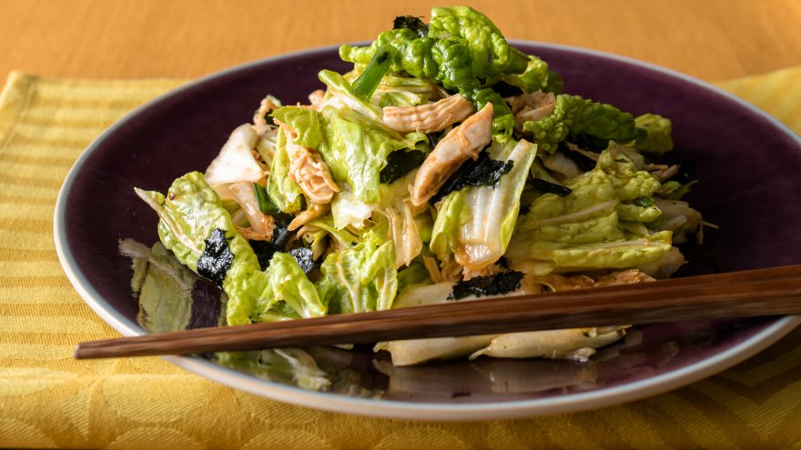 白菜のちぎりあえ