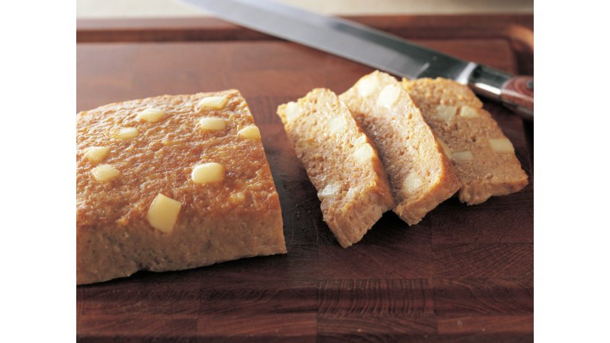 鶏ひき肉のチーズローフ