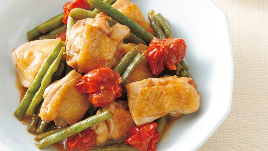 鶏もも肉の甘酢煮