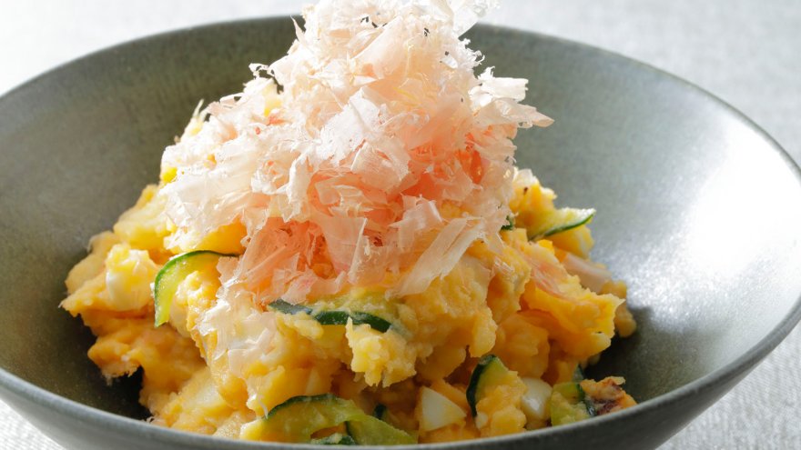 ごま風味のポテトサラダ