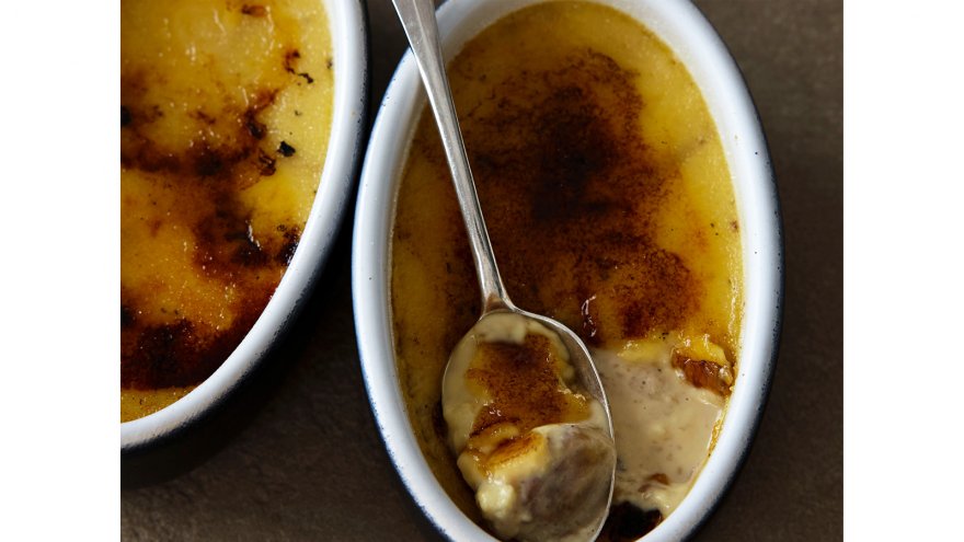 栗のクレーム・ブリュレ