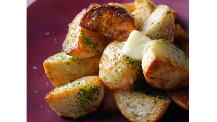 【今日の料理】【今日の料理】里芋ののり塩バター