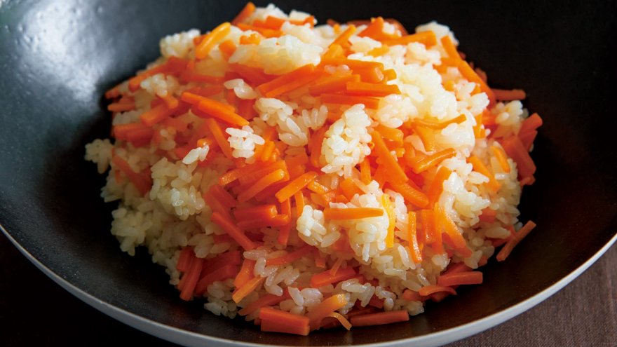 にんじんのバターライス