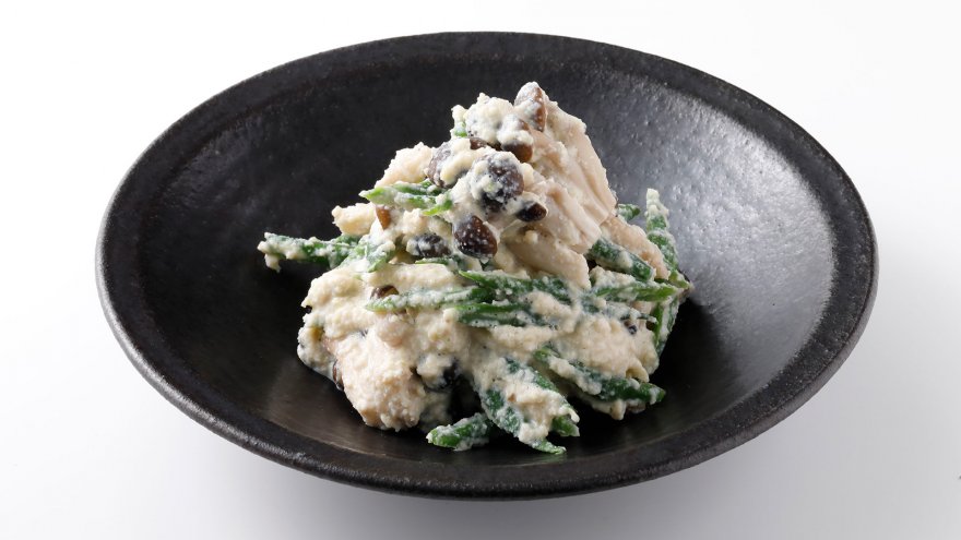 大豆氷の白あえ風