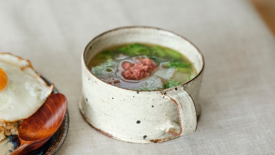 コンビーフとかぶのスープ