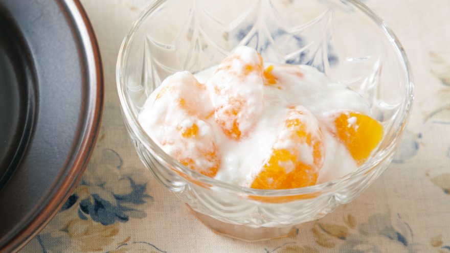 みかんヨーグルト