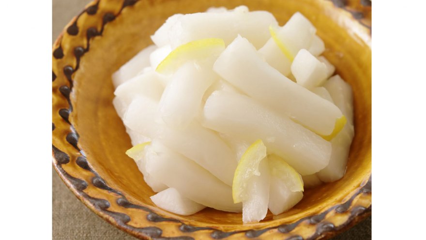 大根の柚子風味漬け
