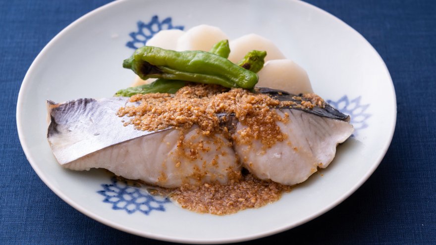 さわらのごま酢がけ