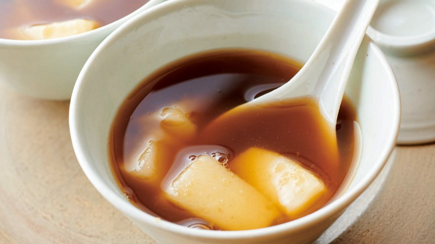 ジンジャーぜんざい風