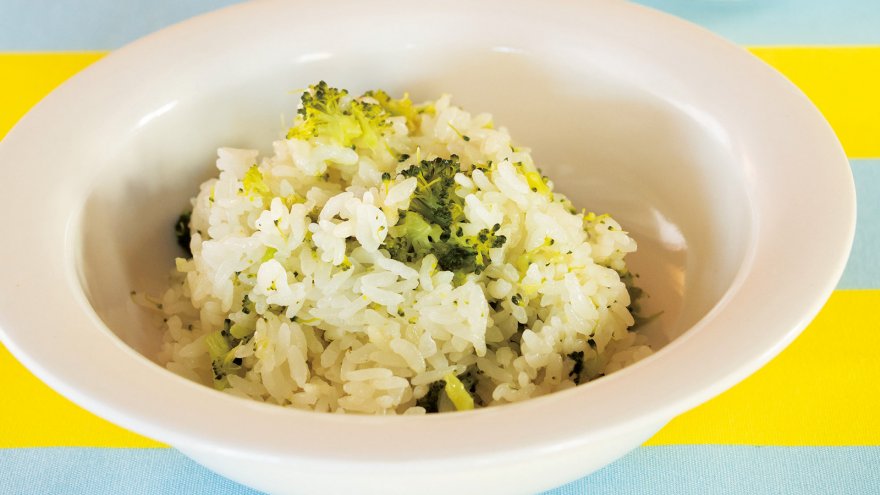 まるごとブロッコリーご飯