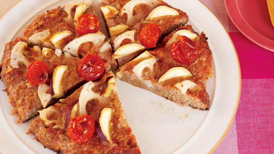 ピザ風ミートローフ