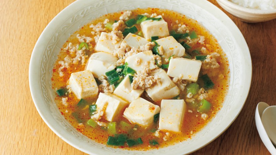 塩マーボー豆腐
