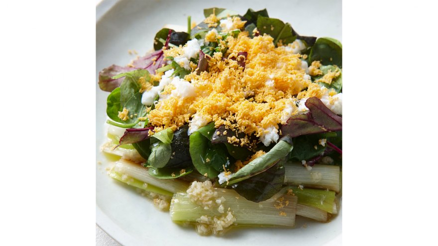 ねぎのミモザサラダ