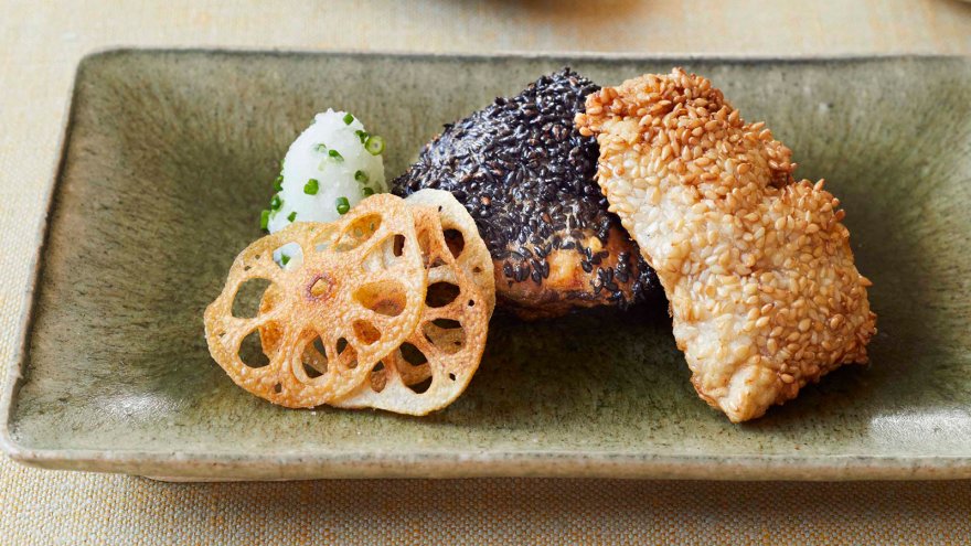 たらの利休揚げ